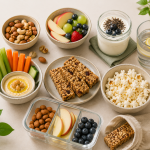 Snacks saludables para combatir el hambre entre comidas