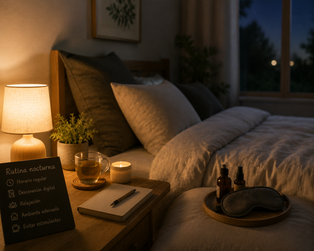Rutinas nocturnas para dormir mejor y descansar plenamente