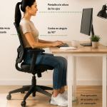Cómo mejorar tu postura mientras trabajas desde casa